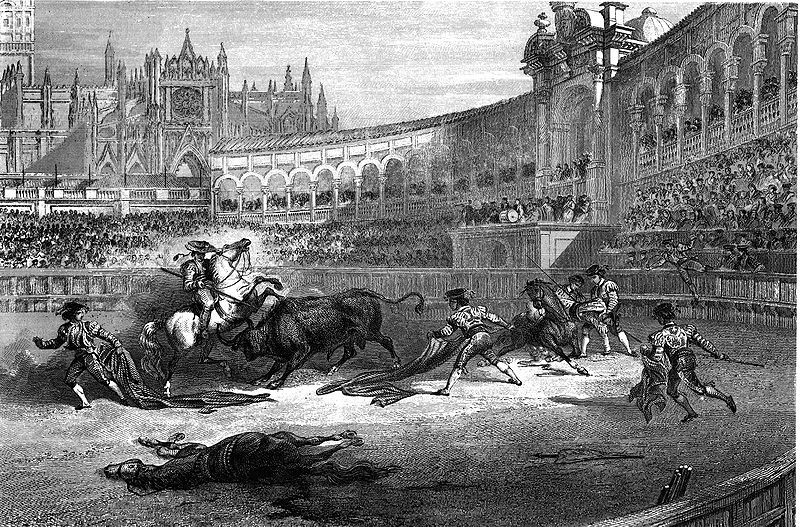 File:Sevilla bullfighting c1850.jpg