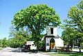 Putative 'Beaverlodge' by St Mark's Anglican church, Mager Drive West, Winnipeg (2009), felled 2020