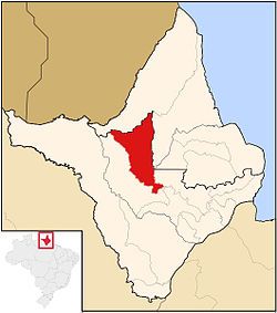 Location in Amapá state