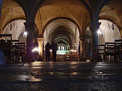 Crypt of Canterbury Cathedral, England