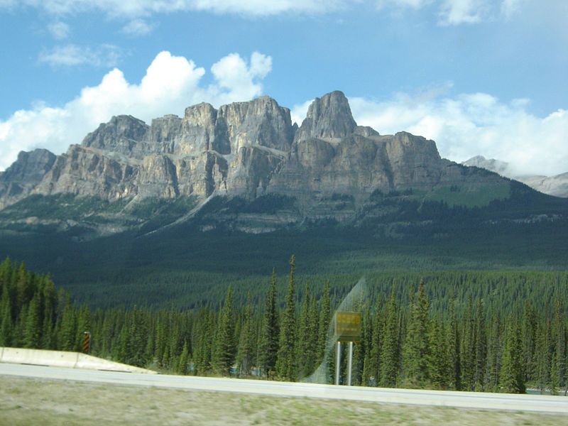 File:Castle Mountain Alberta.jpg