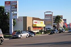 Convoy Street in Kearny Mesa