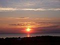 Image 74Sunset over Lake Winnebago (from Geography of Wisconsin)