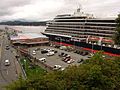 The MS Oosterdam in Ketchikan, Alaska.