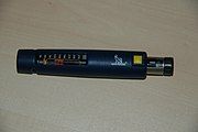 Assembled reusable insulin pen