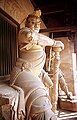 A statue inside the Shuanglin Temple in Pingyao