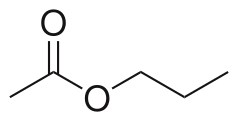 File:Propyl-acetate-2D-skeletal.svg