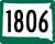 Highway 1806 Spur marker