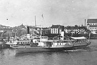 Steam/sailing ship Helvetia in Romanshorn