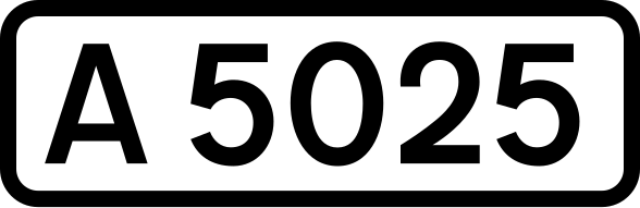 File:UK road A5025.svg