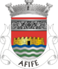 Coat of arms of Afife