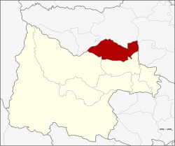 District location in Uthai Thani province