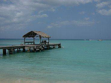 On Pigeon Point Tobago