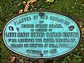 Clonard Keating – Nigeria, Plaque, Halifax Public Gardens, Nova Scotia