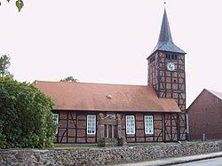 A rural church in Jeggau