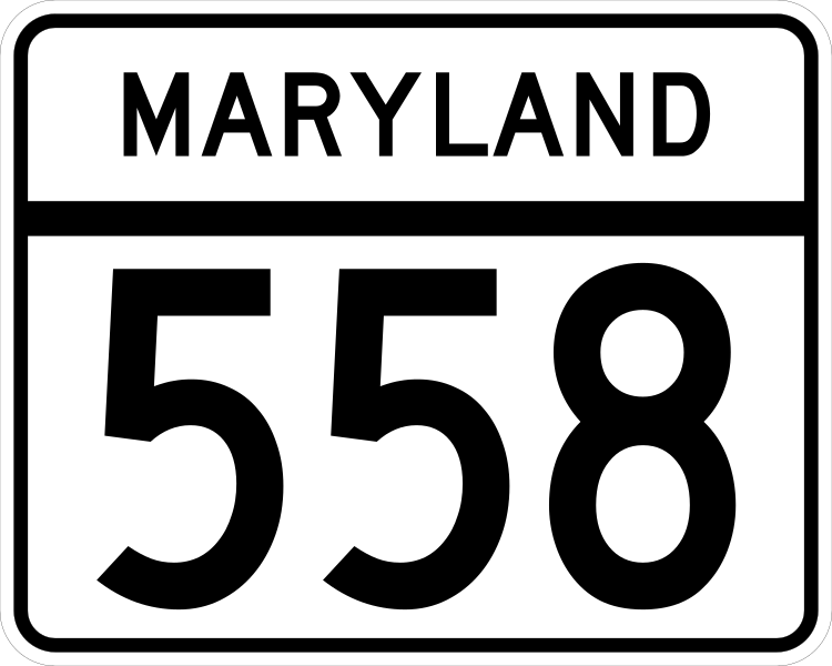 File:MD Route 558.svg