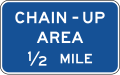 D5-15 Chain-up area (distance)