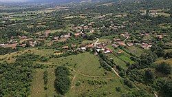 Air view of the village