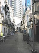 Another back alley parallel to Boat Quay