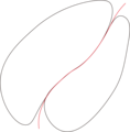 Grain boundary crack