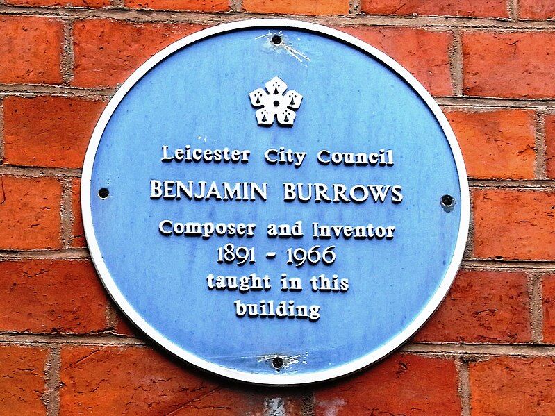 File:LeicesterBenjaminBurrowsBluePlaque June2010a.jpg