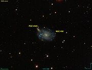 Photo of NGC 450 and PGC 4545 taken by SDSS.