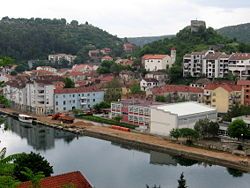 View of Obrovac