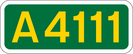 File:UK road A4111.svg