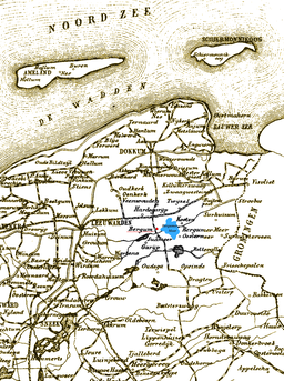 Bathymetric map of Burgumer Mar