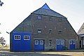 Flemish barn from 1938 in Blaaksedijk, South Holland.