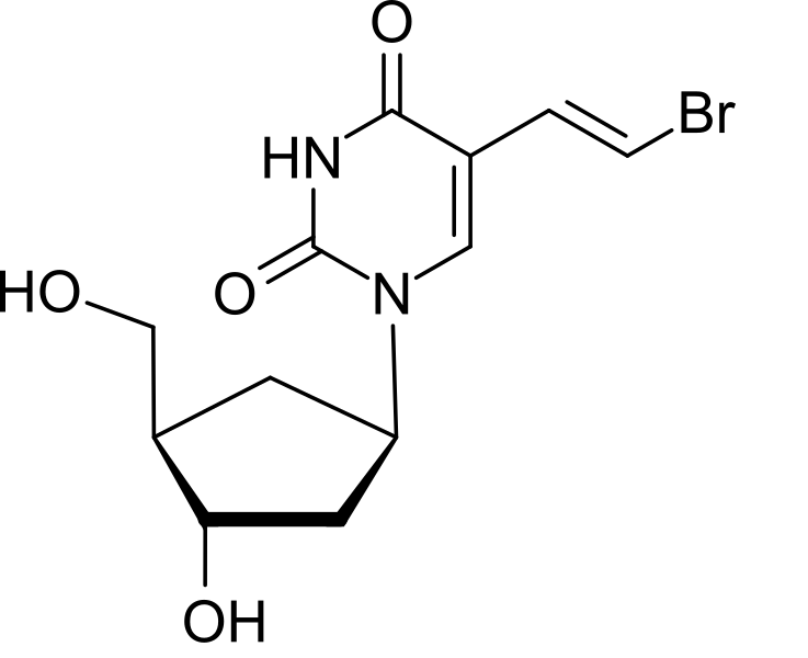 File:Carbocyclic (E)-5-(2-bromovinyl)-2-deoxyuridine.svg