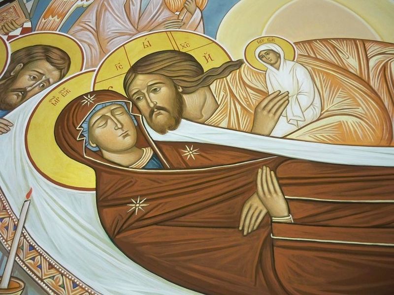 File:Dormition fresco-detail.JPG