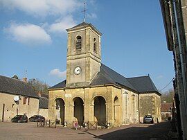 The church in Poiseux