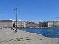 Piazza Unità seen from the Audace pier