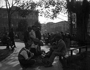 The Old Plaza around 1930