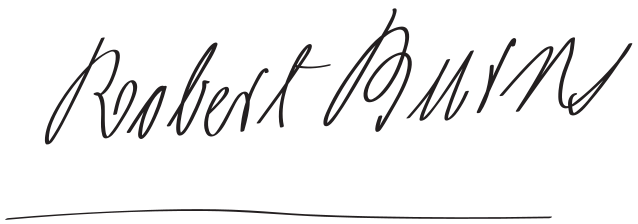 File:Robert Burns Signature.svg