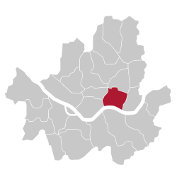 Location of Seongdong District in Seoul