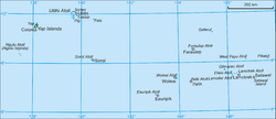 Map of the Yap Islands