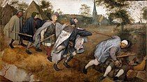 The Parable of the Blind Leading the Blind by Pieter Bruegel the Elder, c. 1568