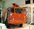 FV652 Salamander airport crash tender at the Royal Air Force Museum London