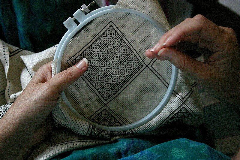 File:Blackwork embroidery00.jpg