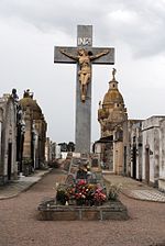 Coronel Pringles Cemetery Cross