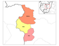 Cuvette-Ouest districts