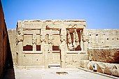 Kiosk of Hathor on the temple roof