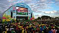 2014 Fan Fest in Brasília, during the opening match Brazil V Croatia.