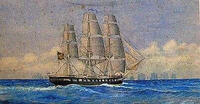 Frigate Nictheroy, 1823