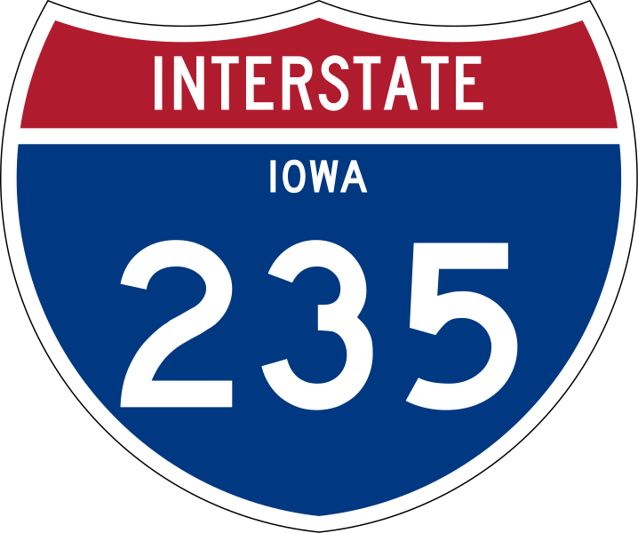 File:I-235 (IA 1961).svg