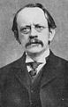 Image 26J. J. Thomson (1856–1940) discovered the electron and isotopy and also invented the mass spectrometer. He was awarded the Nobel Prize in Physics in 1906. (from History of physics)