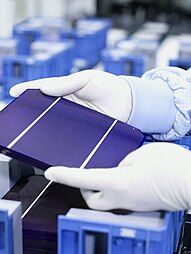 Monocrystalline solar photovoltaic cell