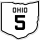 State Route 5 marker